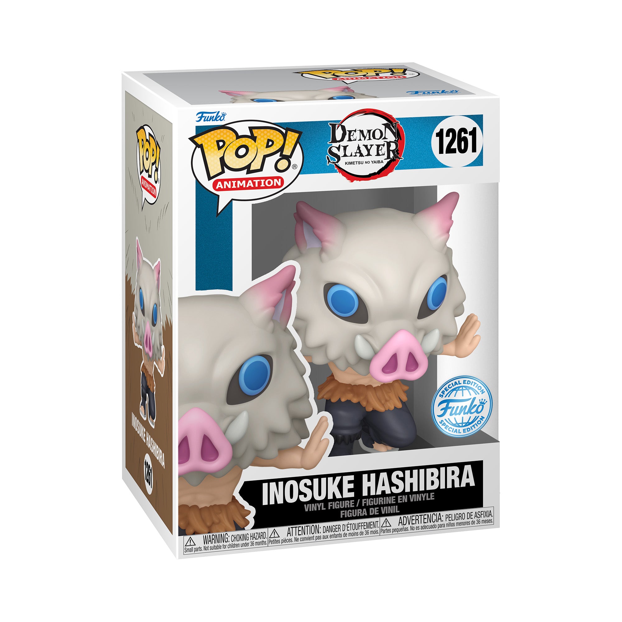 Funko Pop Inosuke Hashibira Demon Slayer - 1261